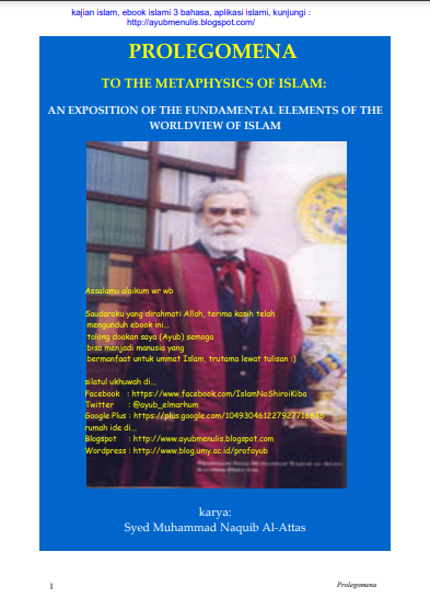 PROLEGOMENA TO THE METAPHYSICS OF ISLAM